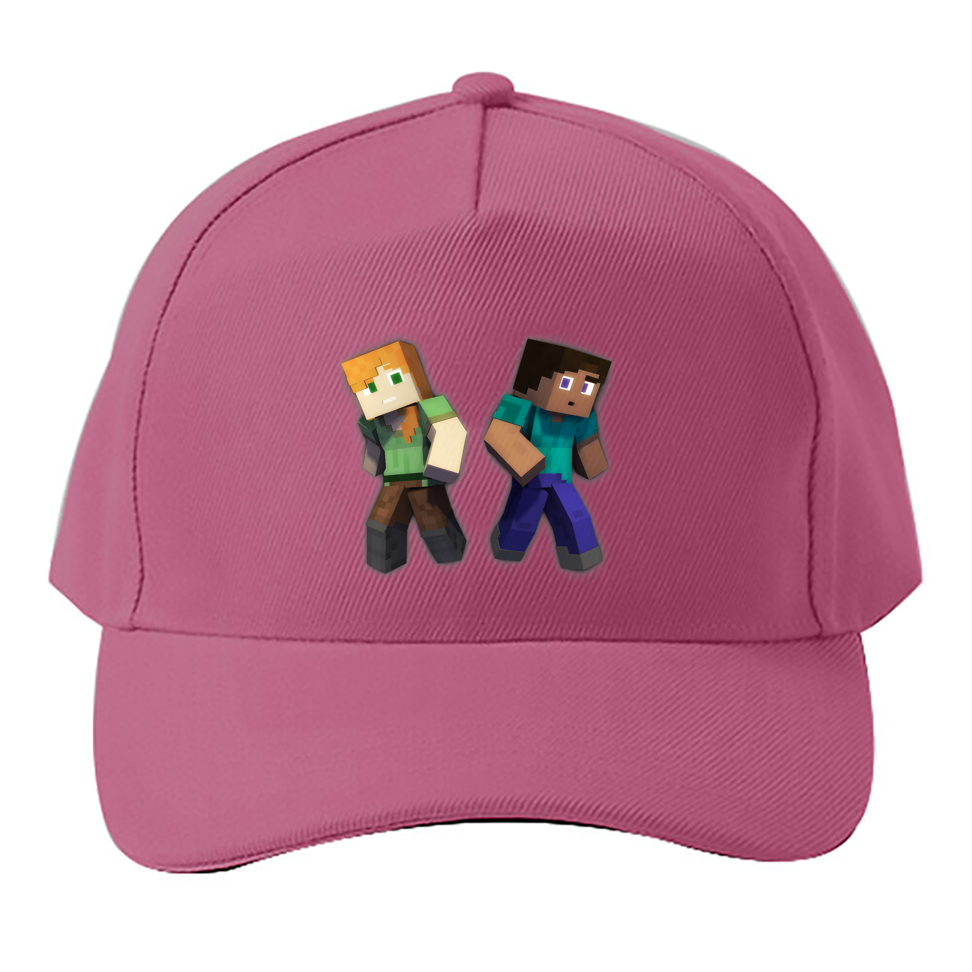 （画像用） マインクラフト ブロックの世界 Minecraft MC Block world ベースボールキャップ 綿100％ 男女兼用 帽子 スポーツ